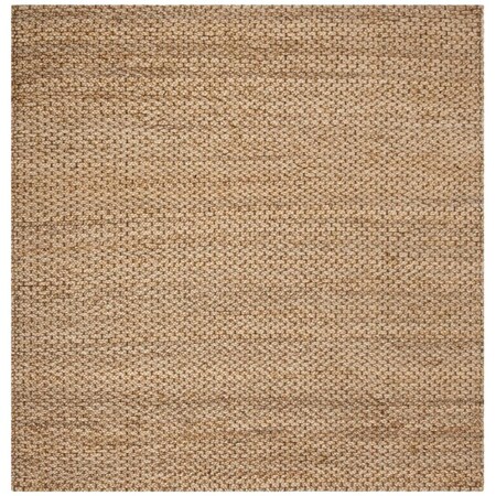 Safavieh 6 X 6 Ft. Natural Fiber Hand Woven Square Area Rug, Natural NF870A-6SQ